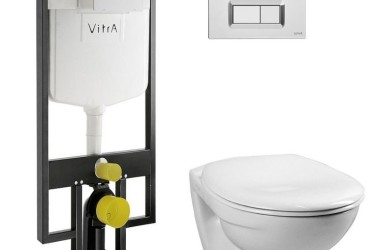 установка инсталляции унитаза